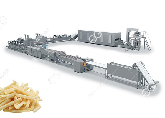 Chine Chaîne de production gelée complètement automatique de pommes frites d'usine personnalisable équipement de transformation de pommes de terre fournisseur