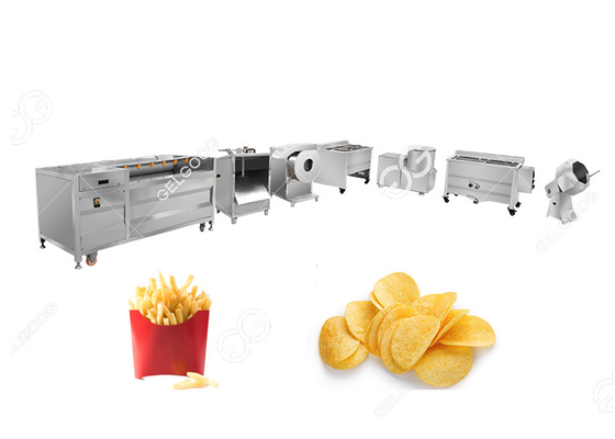 Chine La petite échelle ébrèche faire la machine, usine de pommes chips complètement automatique fournisseur