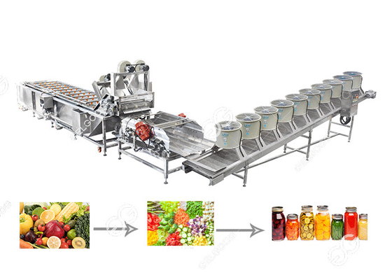 Chine Dessication à l'air de nettoyage de fruits et légumes et chaîne de production de découpeuse pour la mise en boîte fournisseur